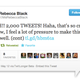 Illustration for article titled Rebecca Blacks 2,000th Tweet Is Very Bad